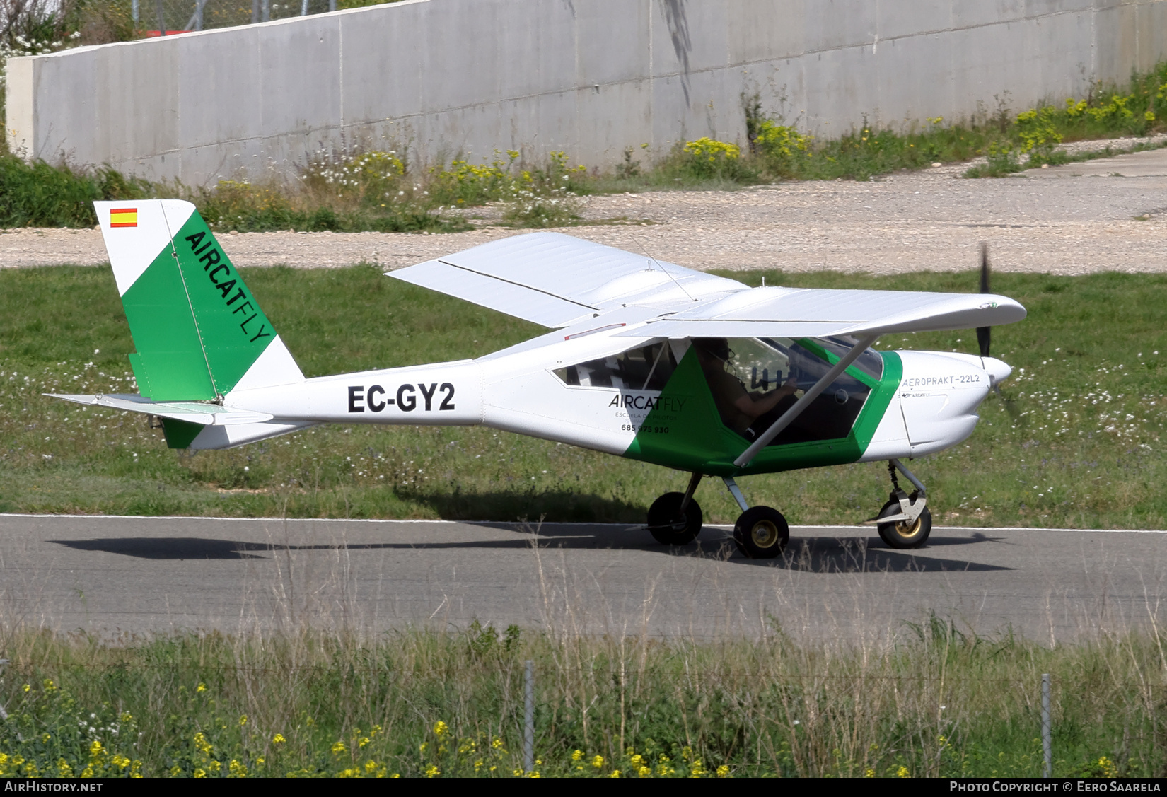 Aircraft Photo of EC-GY2 | Aeroprakt A22L2 Foxbat | AircatFly Escuela de Pilotos | AirHistory.net #798635