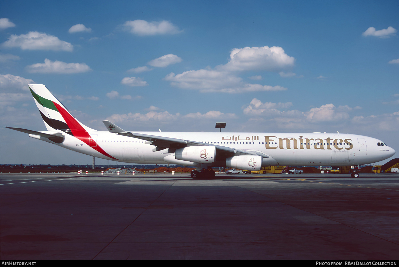 Aircraft Photo of A6-ERT | Airbus A340-313 | Emirates | AirHistory.net #798638