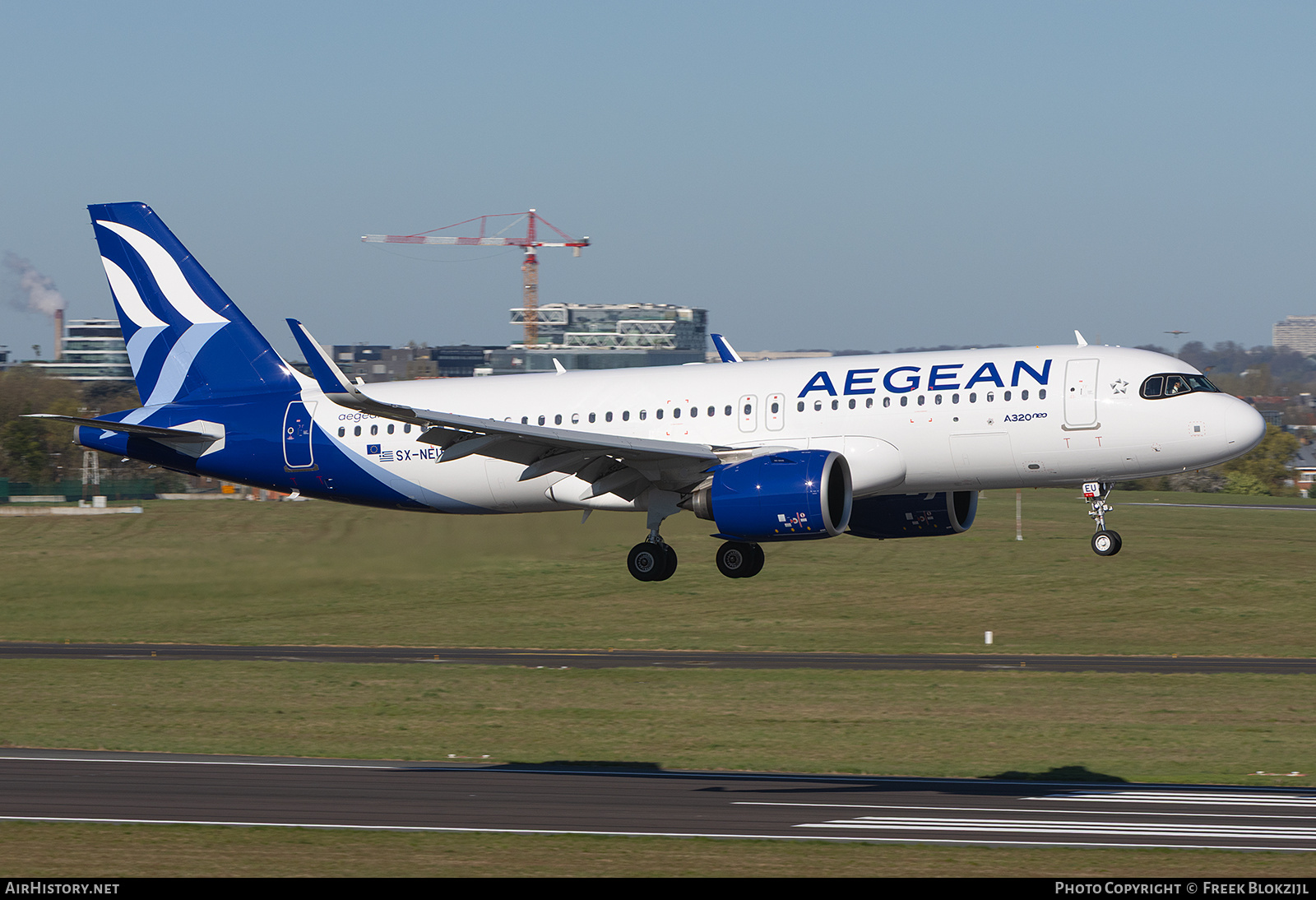 Aircraft Photo of SX-NEU | Airbus A320-271N | Aegean Airlines | AirHistory.net #798649