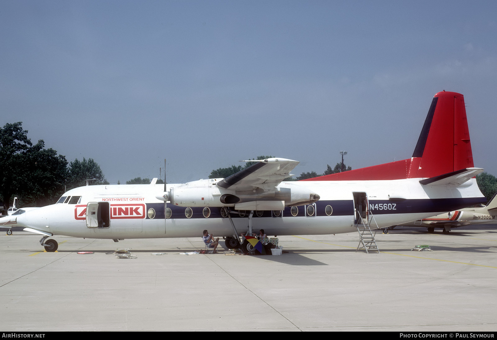 Aircraft Photo of N4560Z | Fokker F27-500 Friendship | Northwest Orient Airlink | AirHistory.net #798650