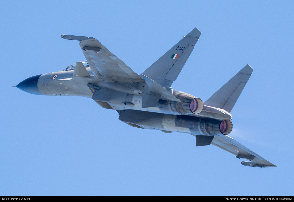 Aircraft Photo of SB140 | Sukhoi Su-30MKI-3 | India - Air Force | AirHistory.net #798725