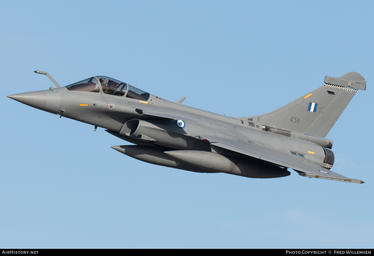 Aircraft Photo of 456 | Dassault Rafale EG | Greece - Air Force | AirHistory.net #798728