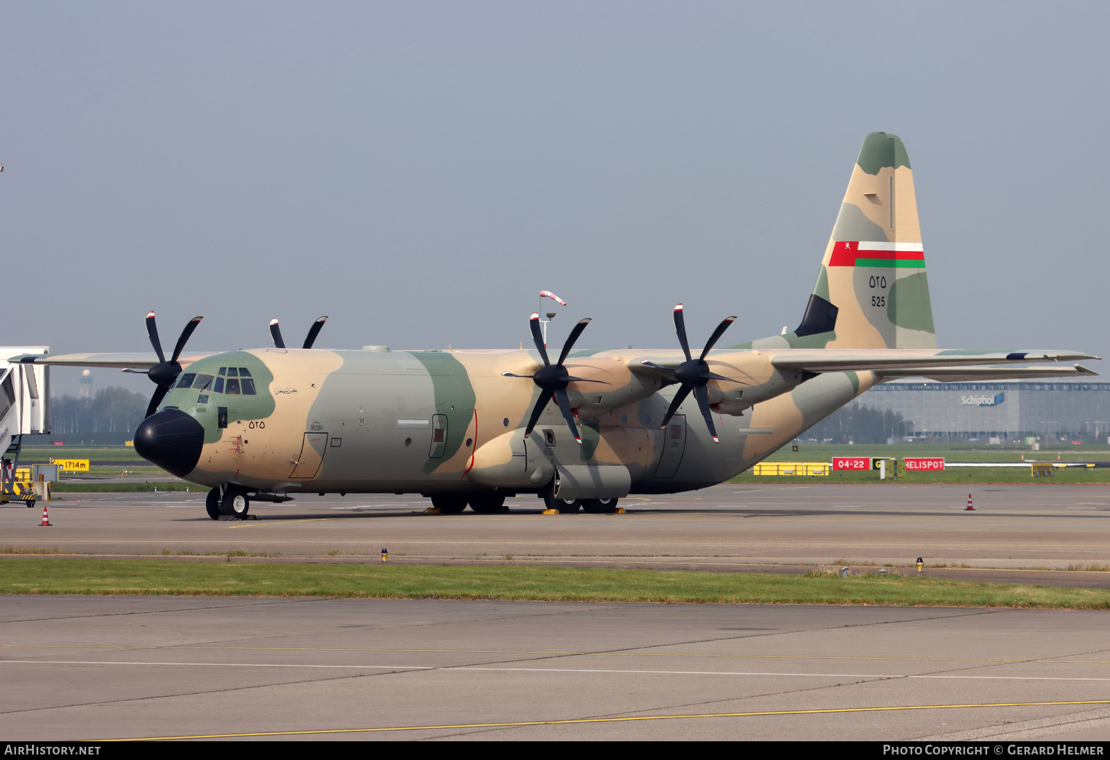 Aircraft Photo of 525 / ٥٢٥ | Lockheed Martin C-130J-30 Hercules | Oman - Air Force | AirHistory.net #798732