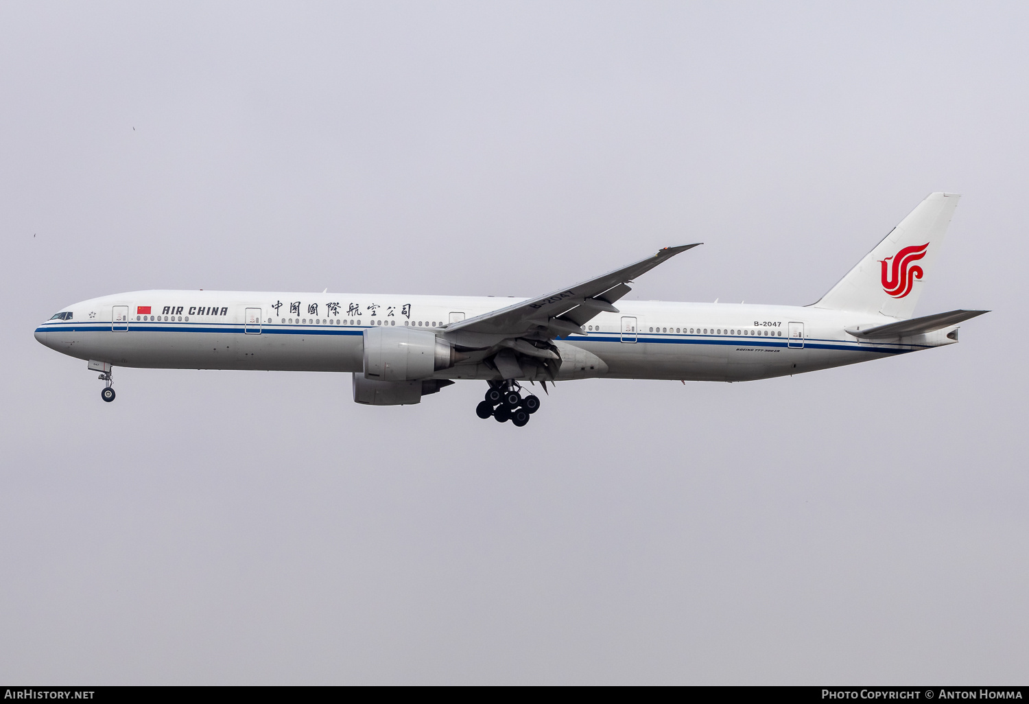 Aircraft Photo of B-2047 | Boeing 777-39L/ER | Air China | AirHistory.net #798735