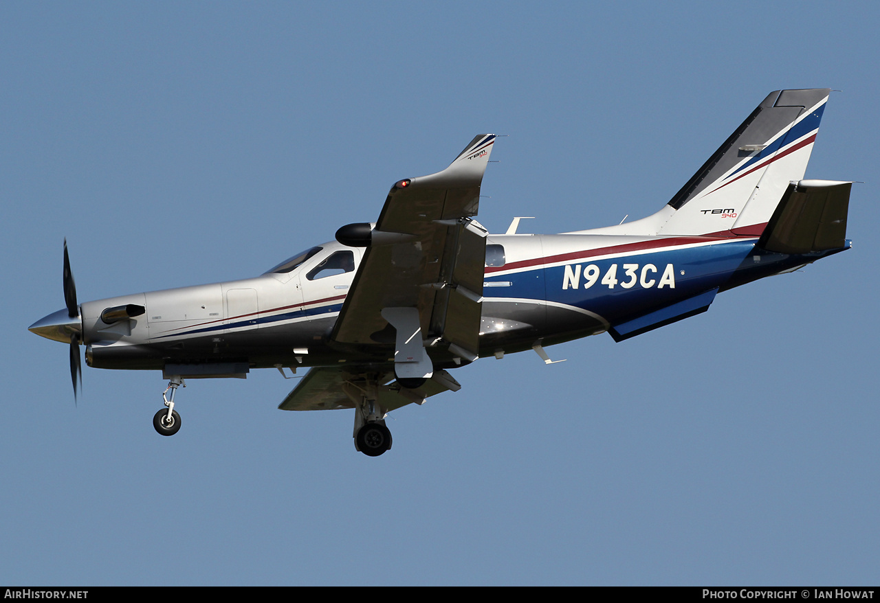 Aircraft Photo of N943CA | Daher TBM-940 (700N) | AirHistory.net #798746