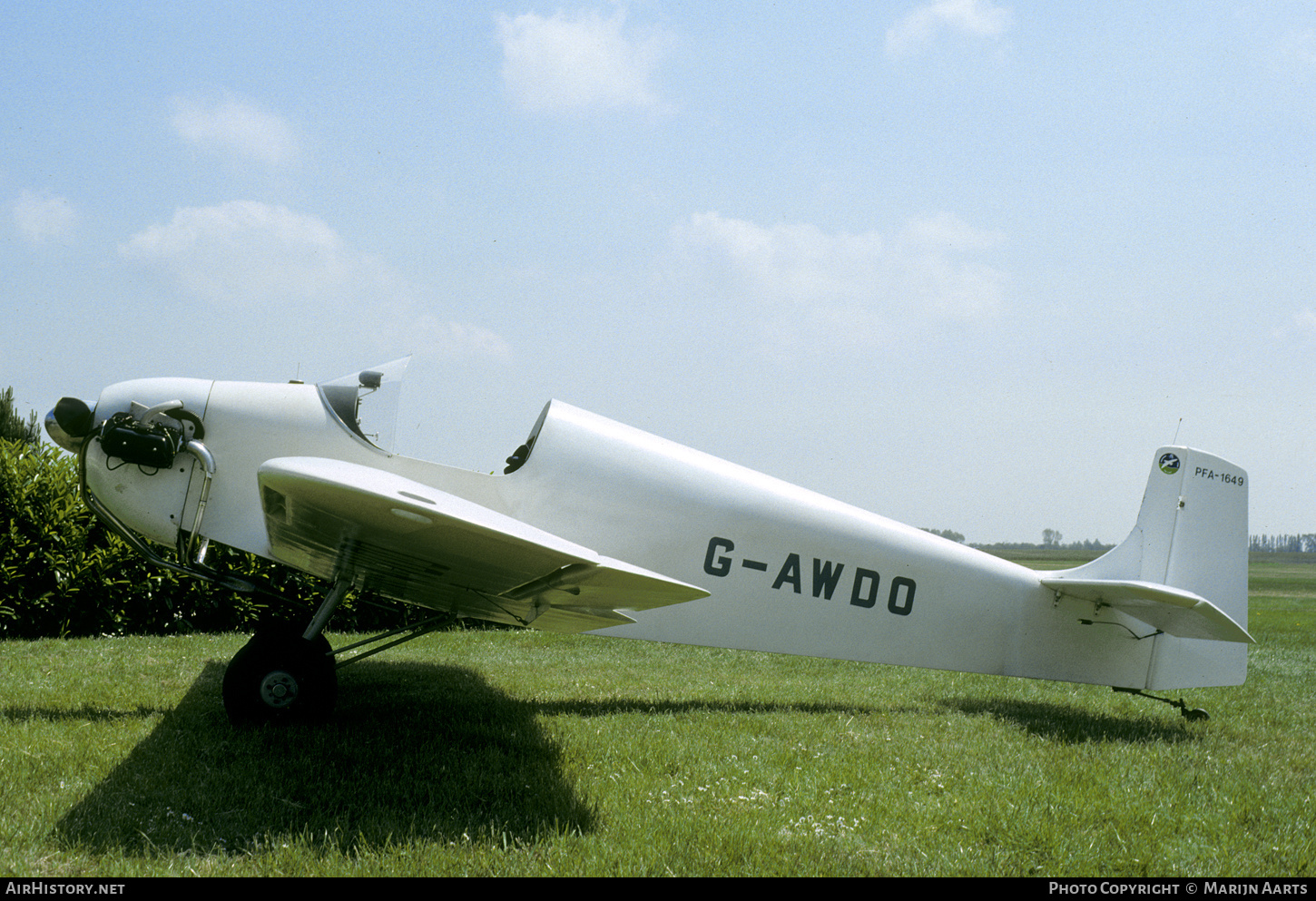 Aircraft Photo of G-AWDO | Druine D-31 Turbulent | AirHistory.net #798761