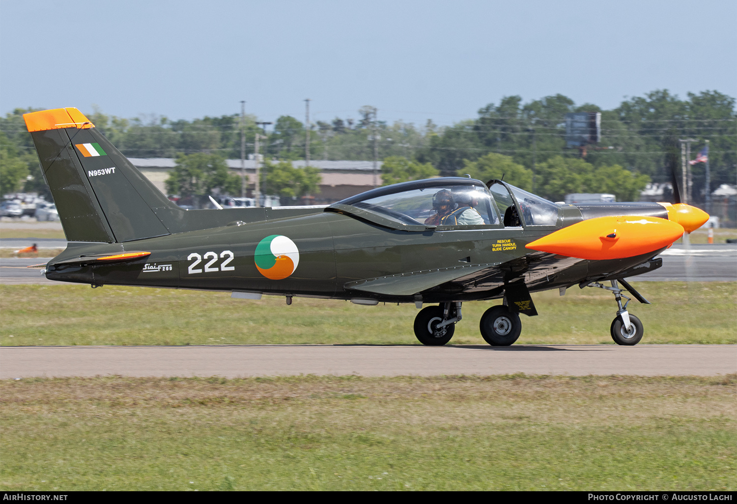 Aircraft Photo of N953WT | SIAI-Marchetti SF-260W Warrior | Ireland - Air Force | AirHistory.net #798776
