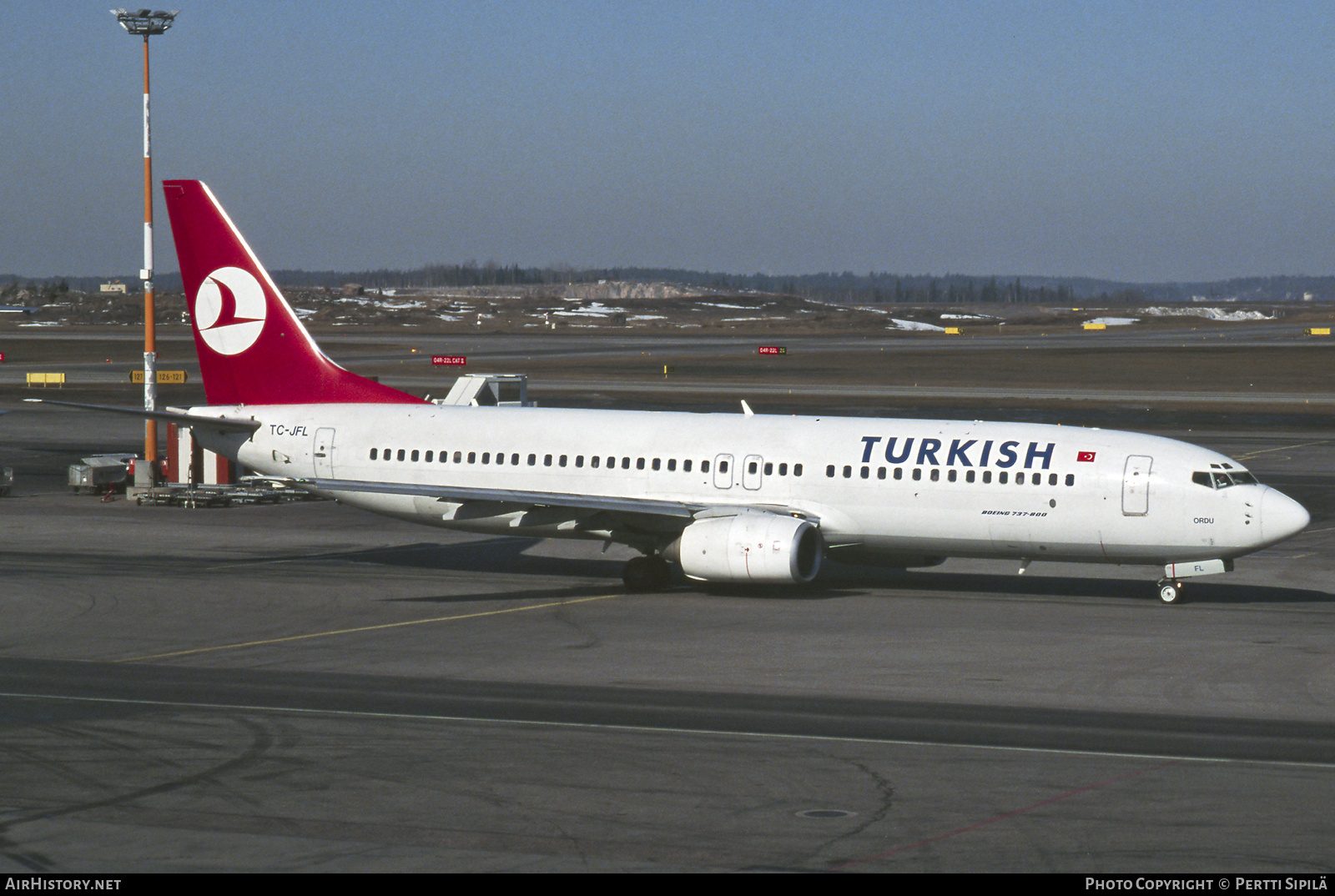 Aircraft Photo of TC-JFL | Boeing 737-8F2 | Turkish Airlines | AirHistory.net #798778