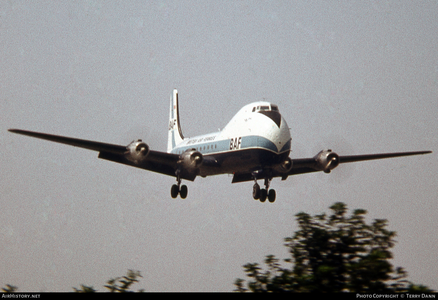 Aircraft Photo of G-AOFW | Aviation Traders ATL-98 Carvair | British Air Ferries - BAF | AirHistory.net #798781