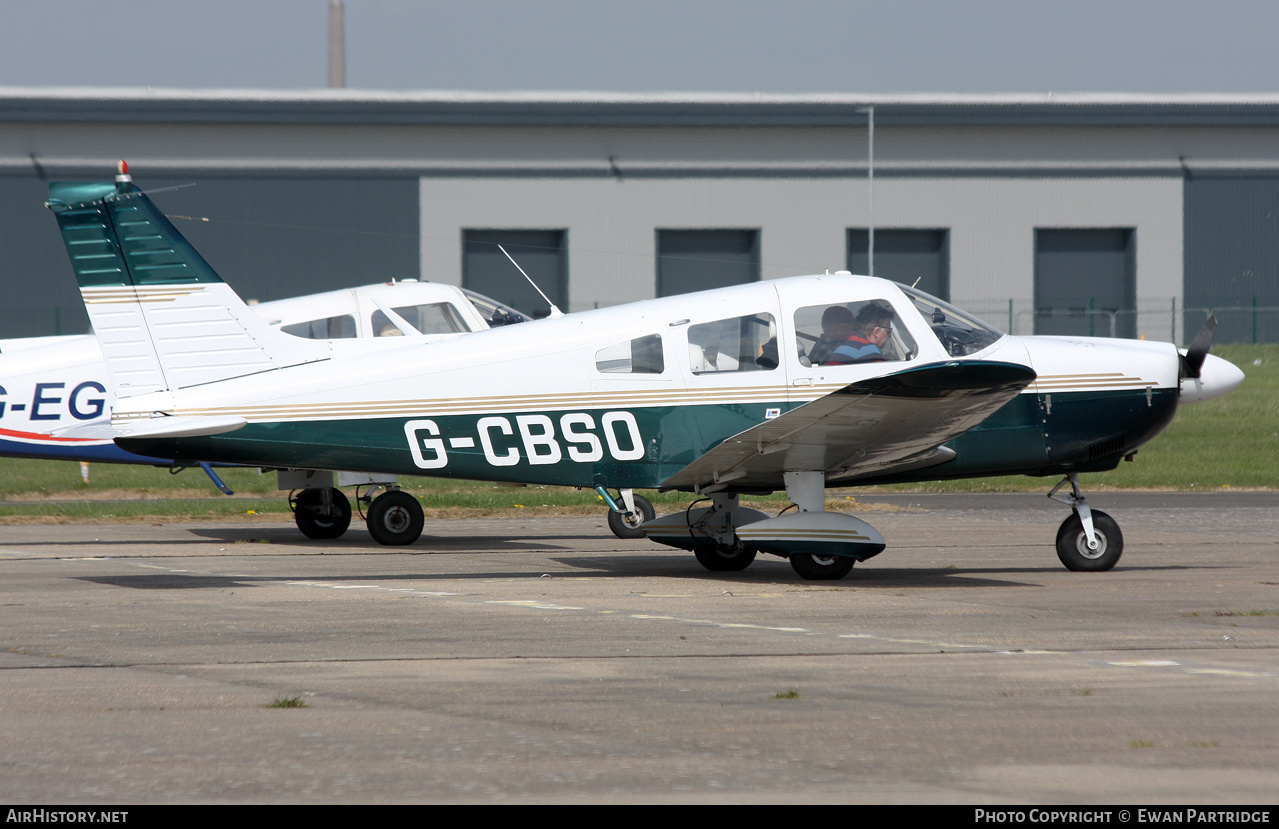 Aircraft Photo of G-CBSO | Piper PA-28-181 Cherokee Archer II | AirHistory.net #798785