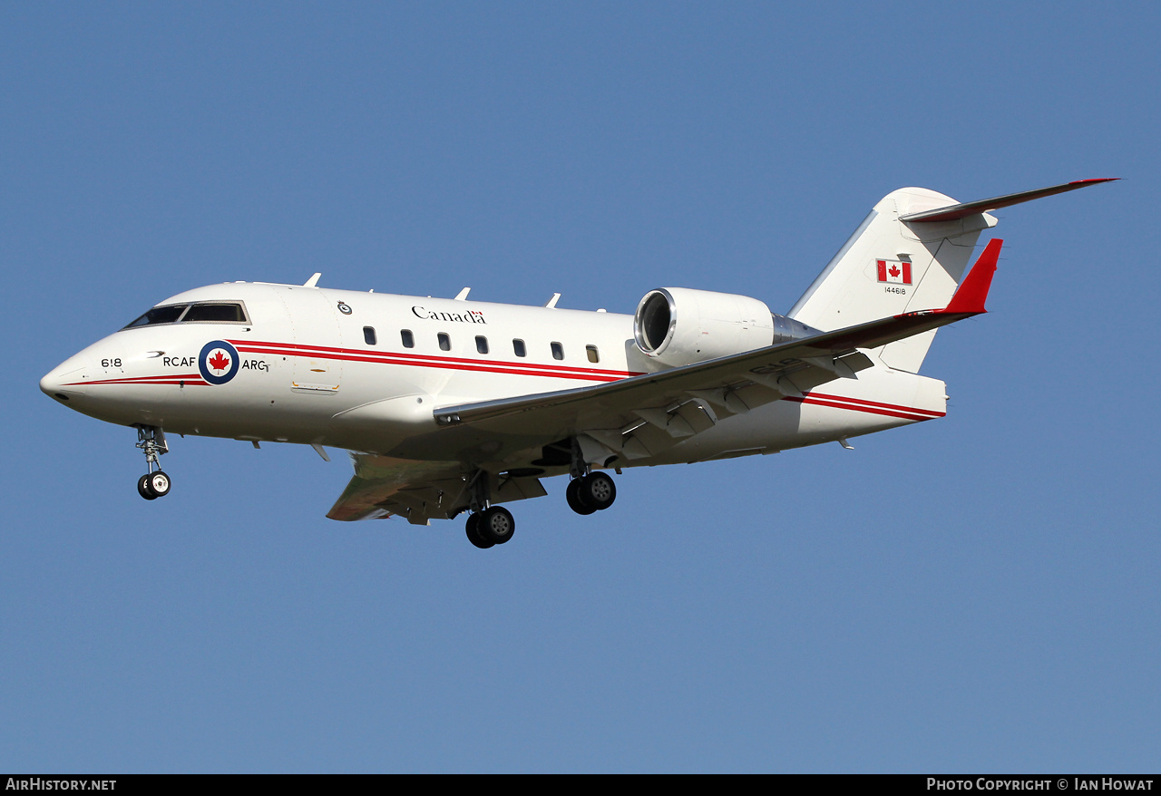 Aircraft Photo of 144618 | Bombardier CC-144C Challenger (604/CL-600-2B16) | Canada - Air Force | AirHistory.net #798798