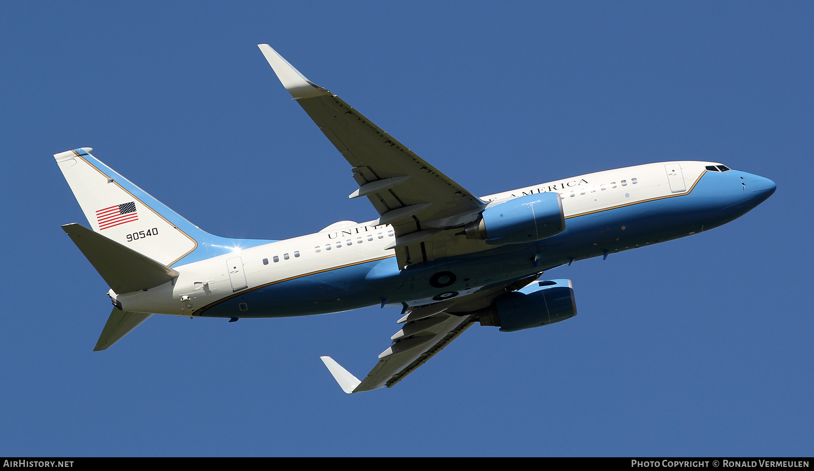 Aircraft Photo of 09-0540 / 90540 | Boeing C-40C | USA - Air Force | AirHistory.net #798799