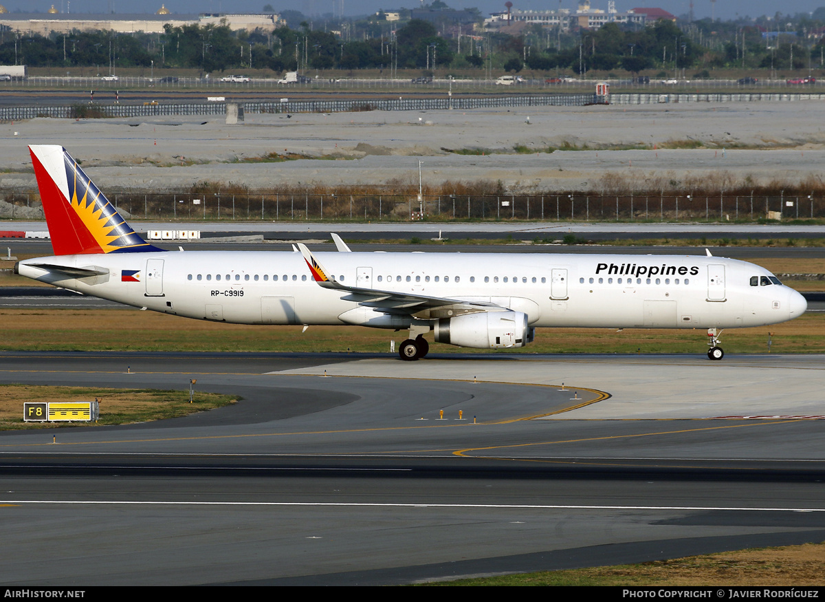Aircraft Photo of RP-C9919 | Airbus A321-231 | Philippine Airlines | AirHistory.net #798808