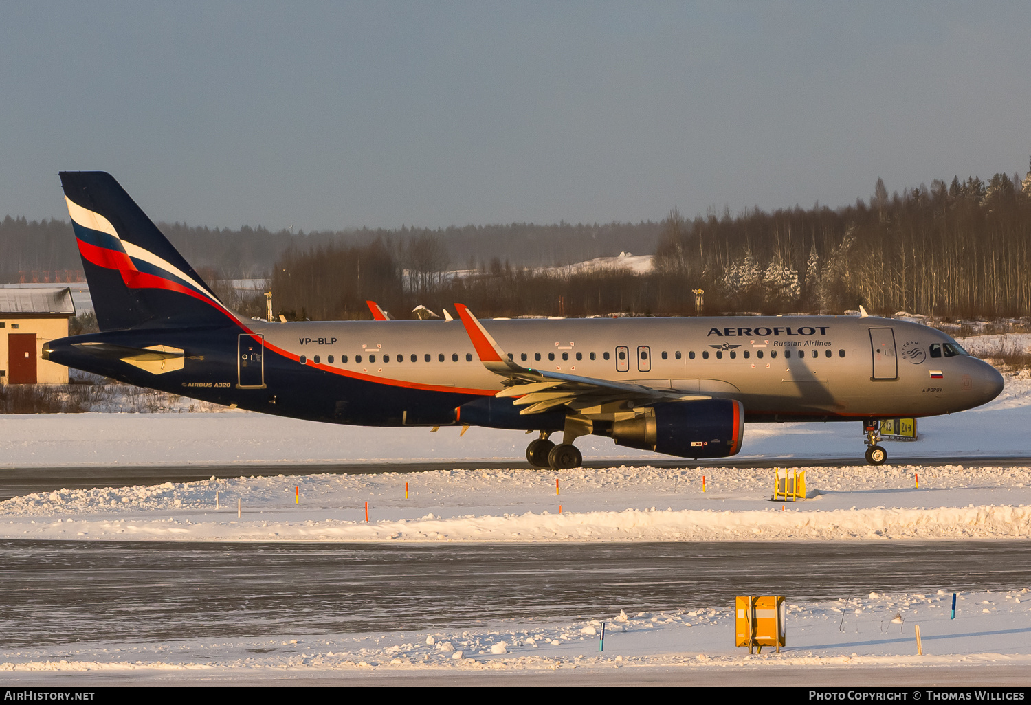 Aircraft Photo of VP-BLP | Airbus A320-214 | Aeroflot - Russian Airlines | AirHistory.net #798812