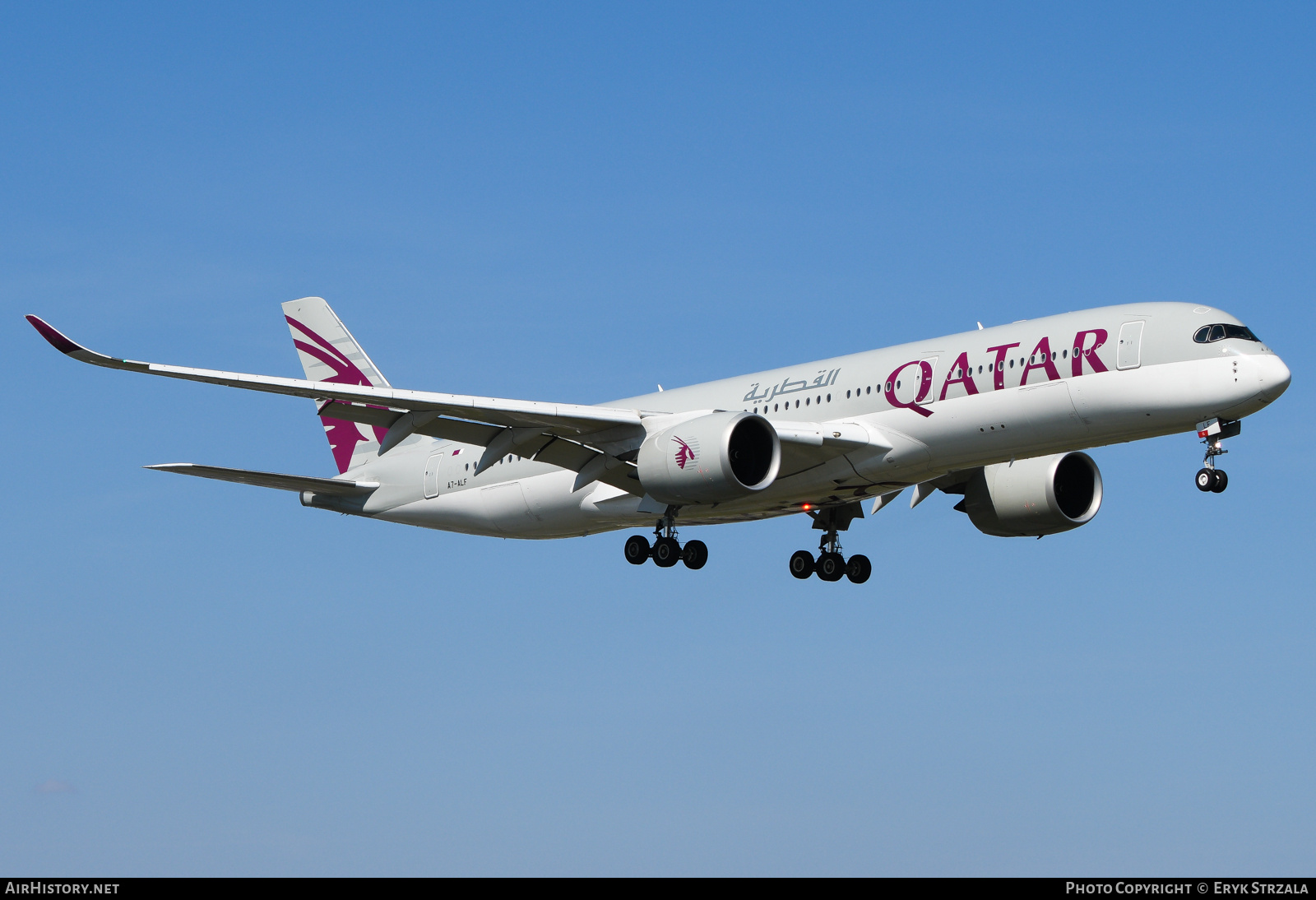 Aircraft Photo of A7-ALF | Airbus A350-941 | Qatar Airways | AirHistory.net #798817