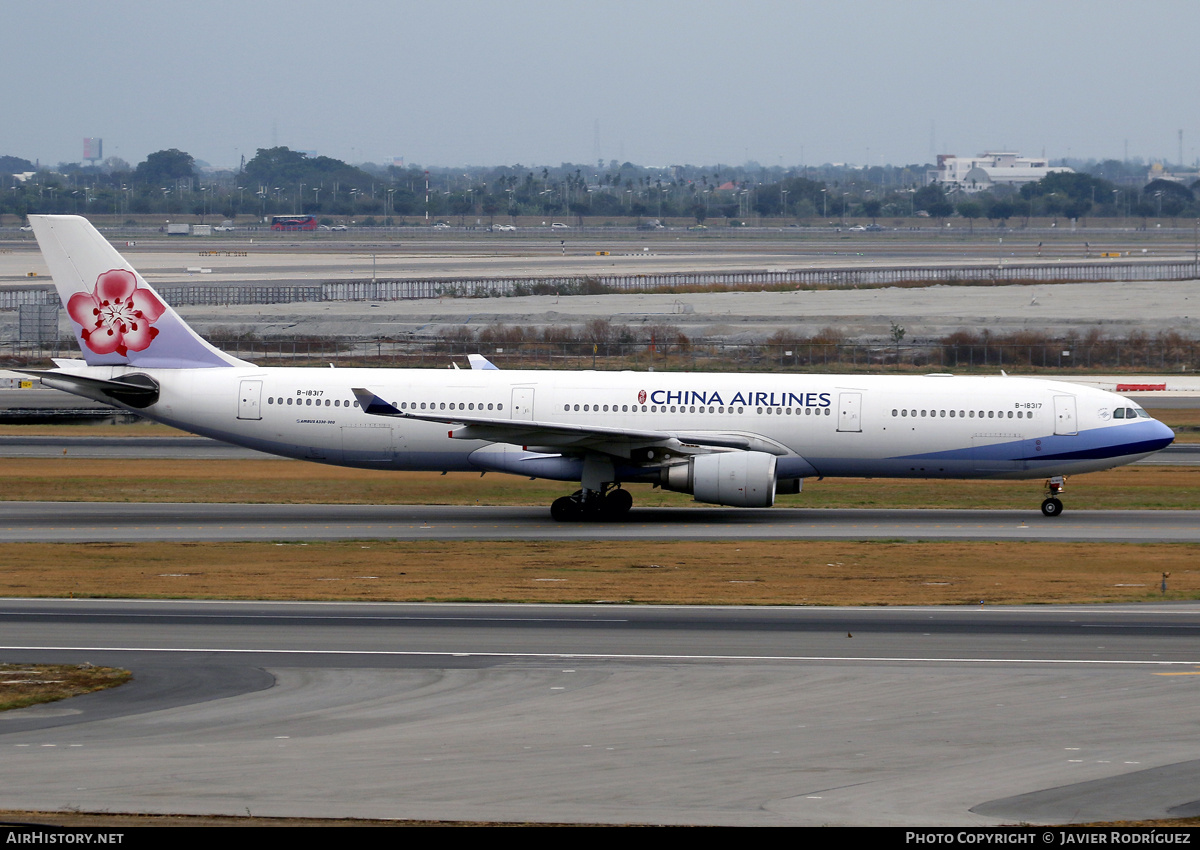 Aircraft Photo of B-18317 | Airbus A330-302E | China Airlines | AirHistory.net #798819