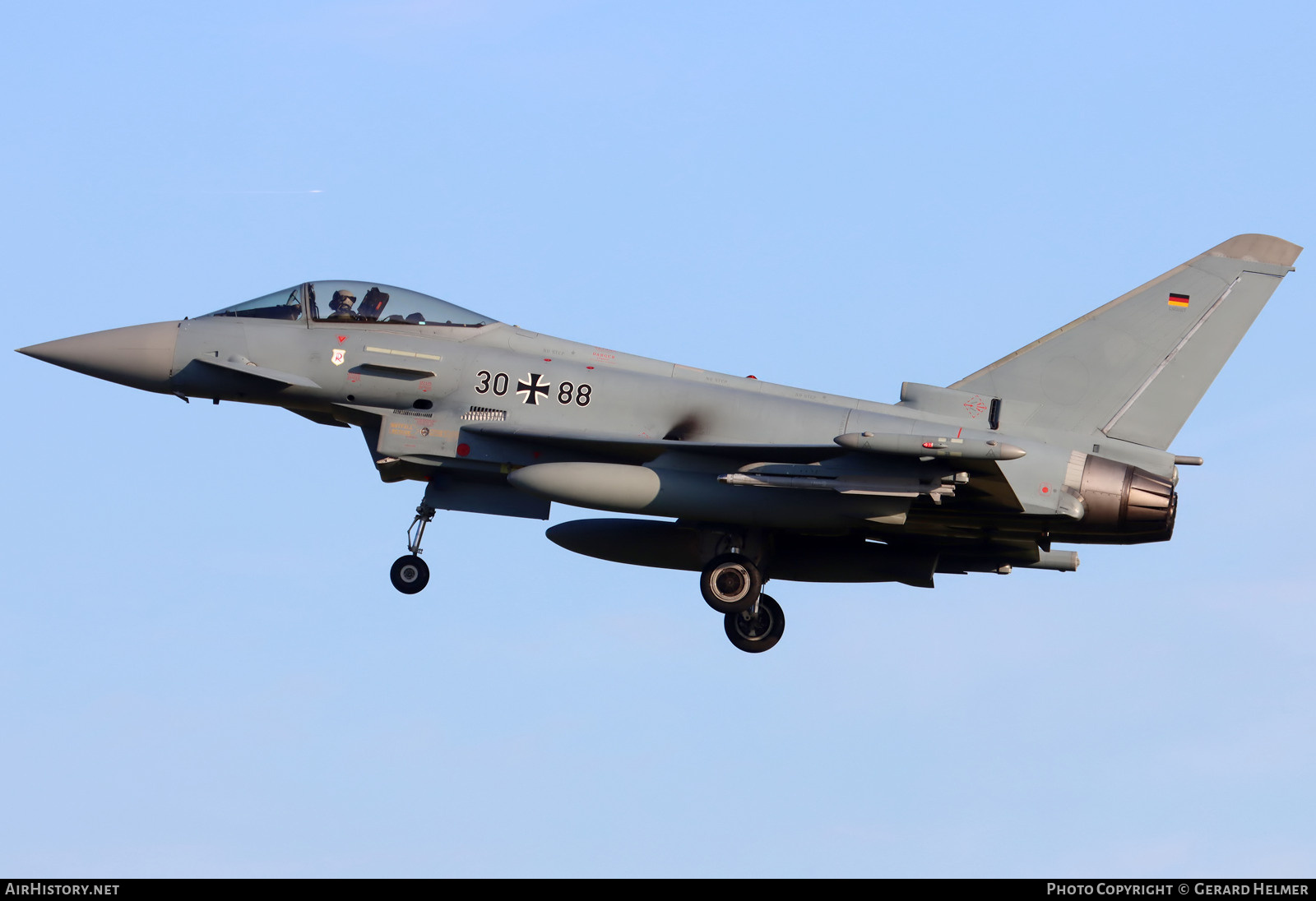 Aircraft Photo of 3088 | Eurofighter EF-2000 Typhoon S | Germany - Air Force | AirHistory.net #798834