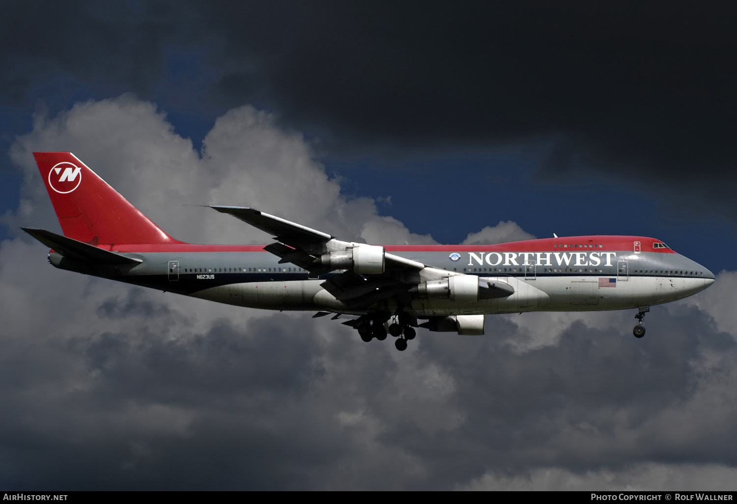Aircraft Photo of N623US | Boeing 747-251B | Northwest Airlines | AirHistory.net #798850