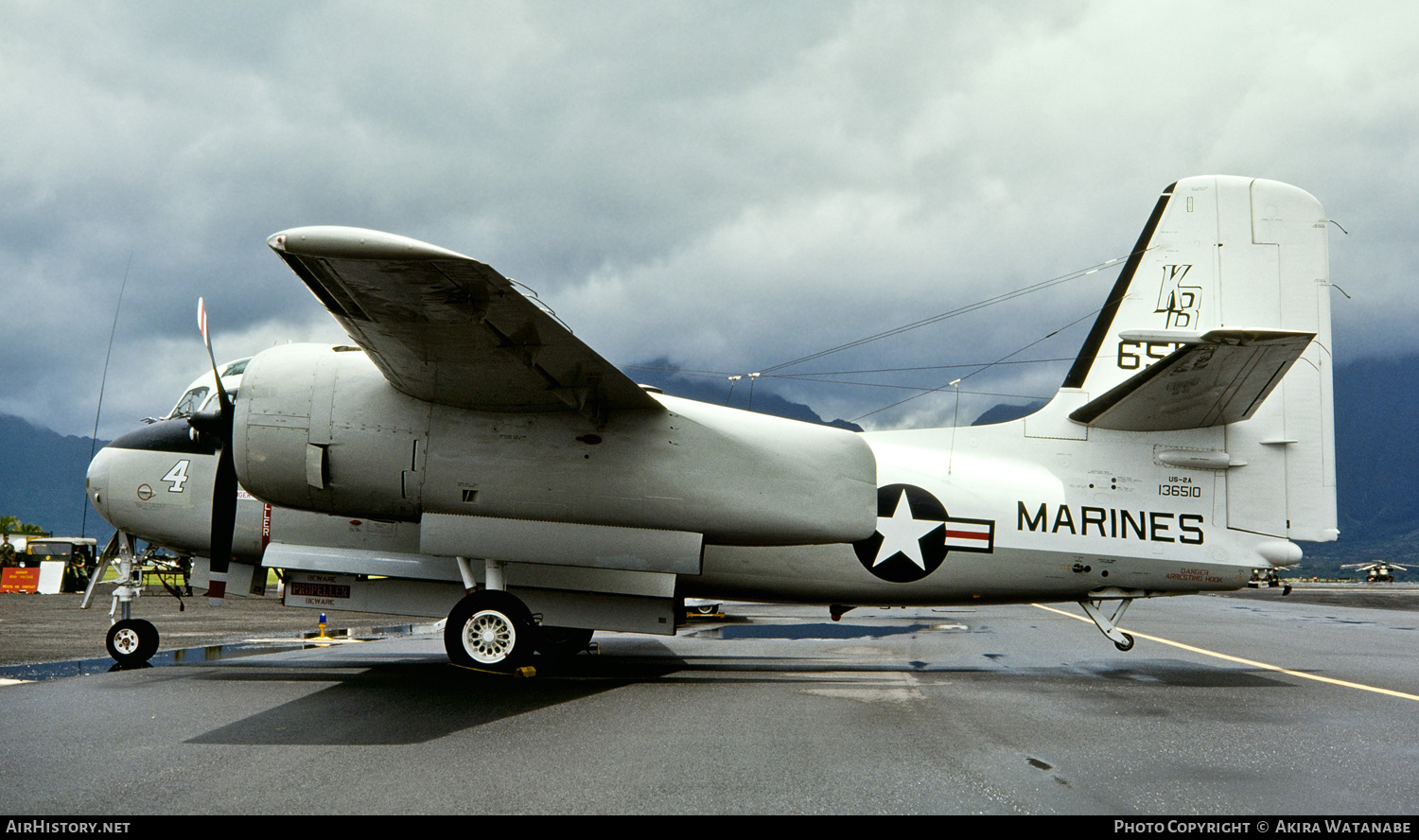 Aircraft Photo of 136510 | Grumman US-2A Tracker | USA - Marines | AirHistory.net #798864