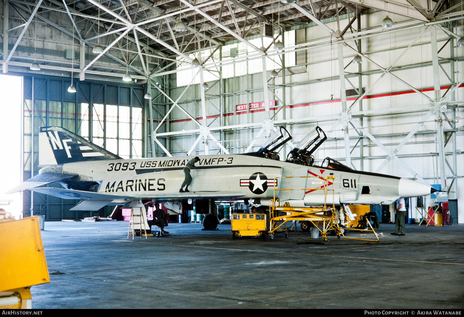 Aircraft Photo of 153093 / 3093 | McDonnell Douglas RF-4B Phantom II | USA - Marines | AirHistory.net #798869