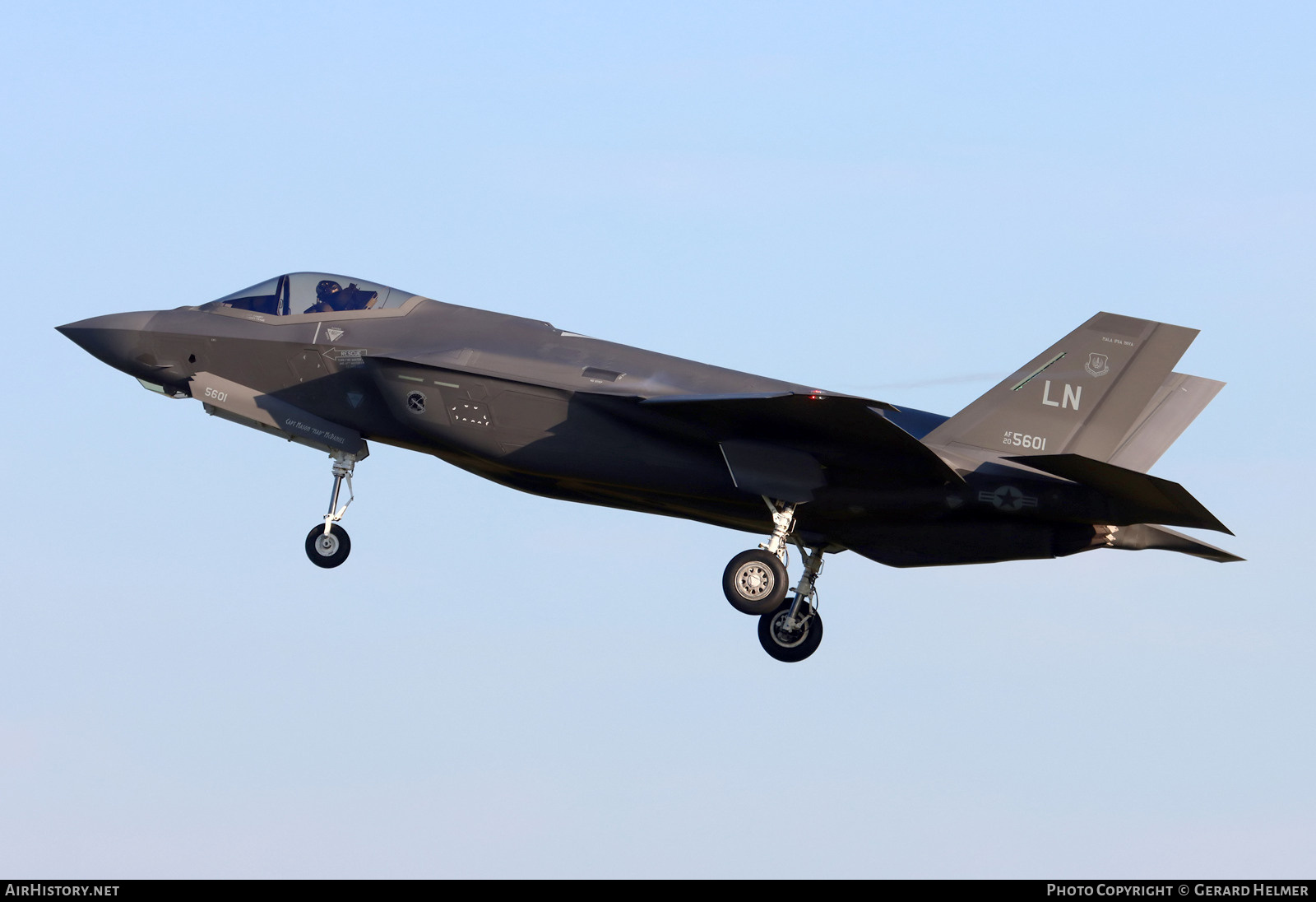 Aircraft Photo of 20-5601 | Lockheed Martin F-35A Lightning II | USA - Air Force | AirHistory.net #798874