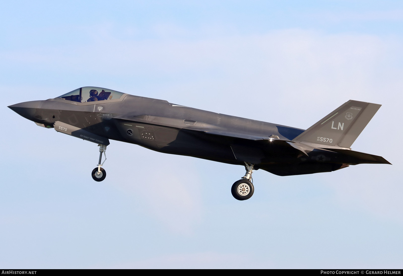 Aircraft Photo of 20-5570 / AF20-5570 | Lockheed Martin F-35A Lightning II | USA - Air Force | AirHistory.net #798884