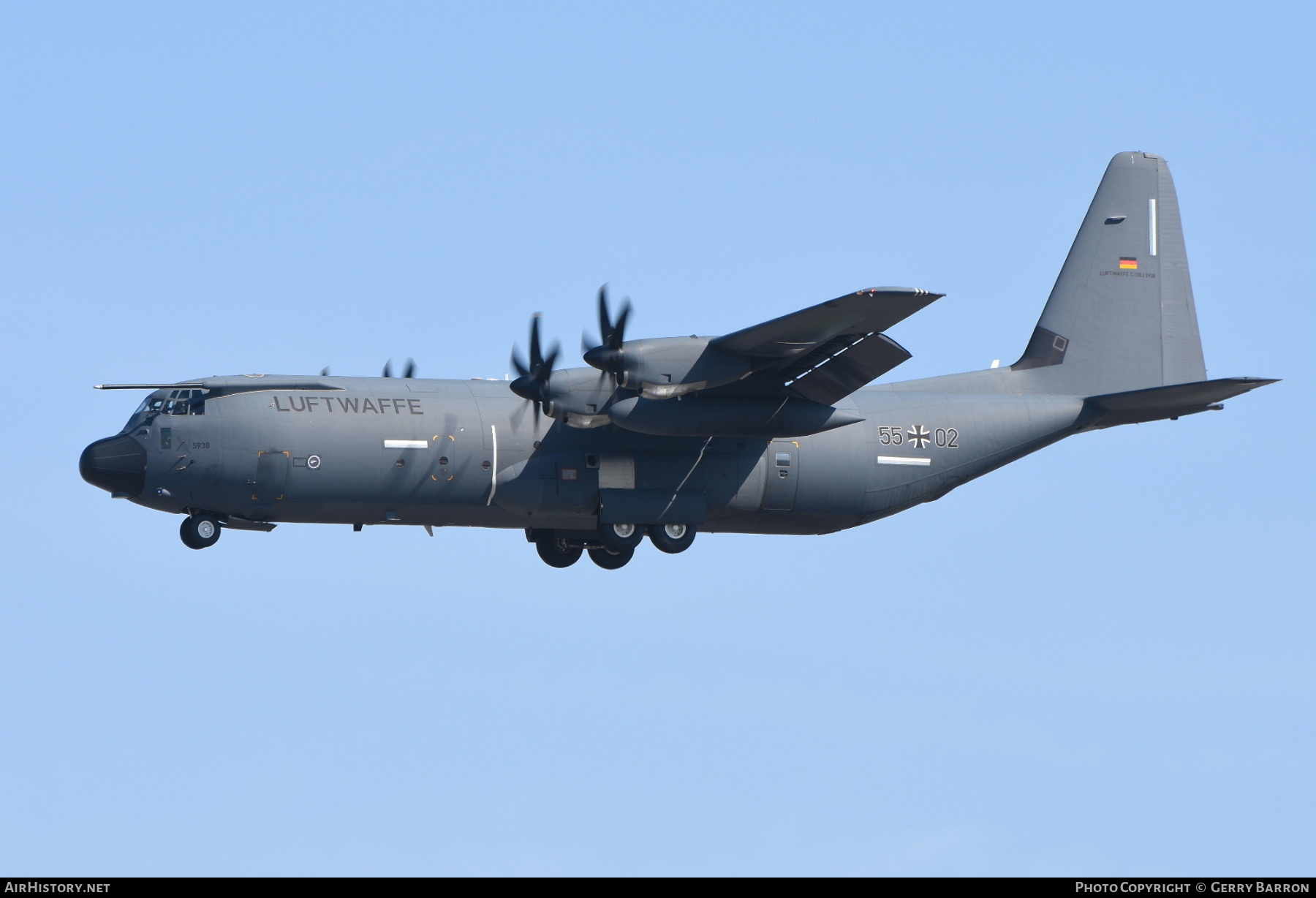 Aircraft Photo of 5502 | Lockheed Martin C-130J-30 Hercules | Germany - Air Force | AirHistory.net #798890