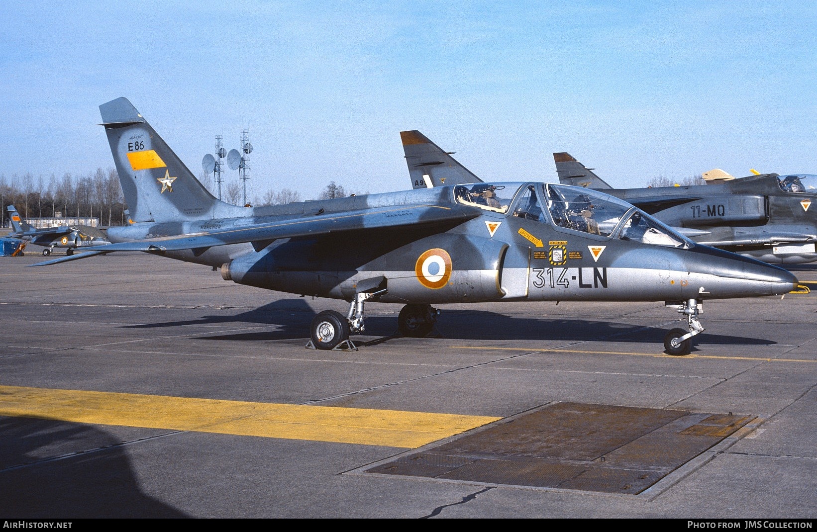 Aircraft Photo of E86 | Dassault-Dornier Alpha Jet E | France - Air Force | AirHistory.net #798895