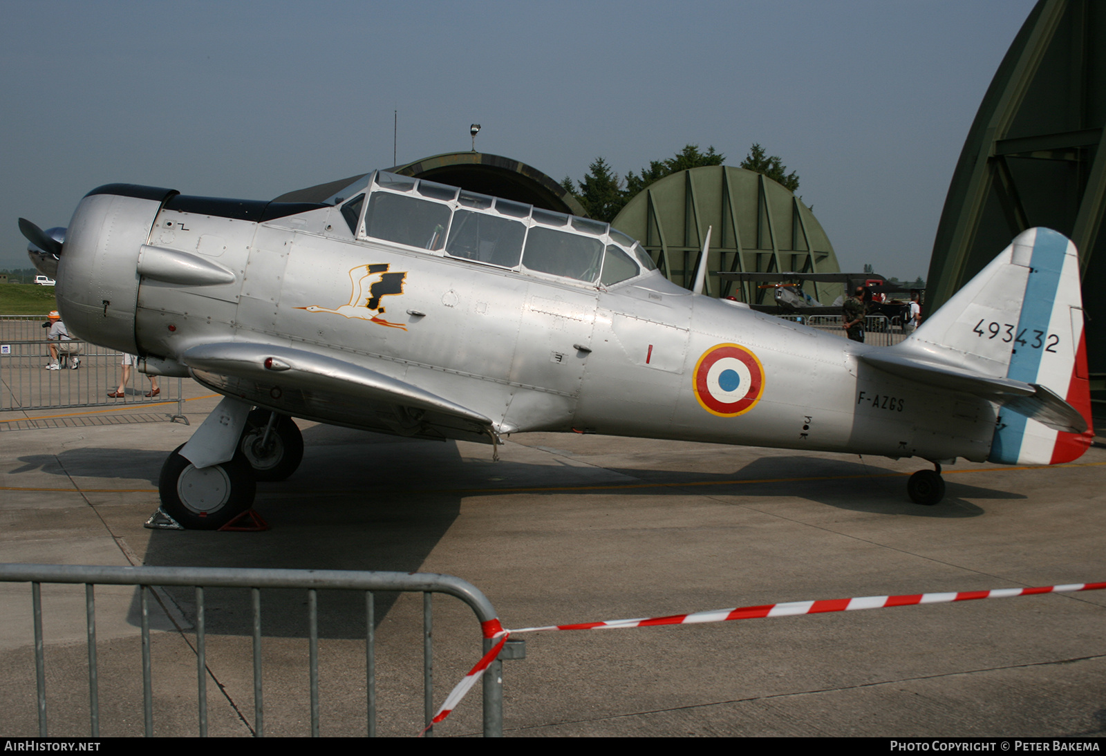 Aircraft Photo of F-AZGS / 493432 | North American AT-6 Texan | France - Air Force | AirHistory.net #798913