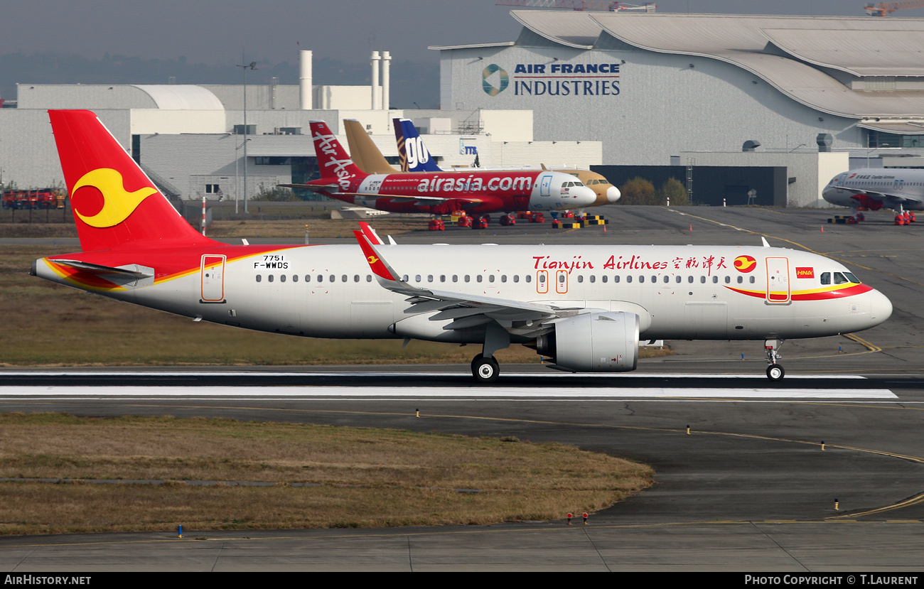 Aircraft Photo of F-WWDS | Airbus A320-271N | Tianjin Airlines | AirHistory.net #798921