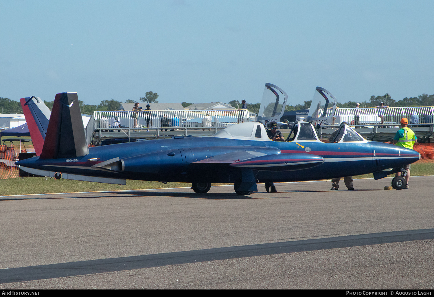 Aircraft Photo of N904DM | Fouga CM-170R Magister | AirHistory.net #798924