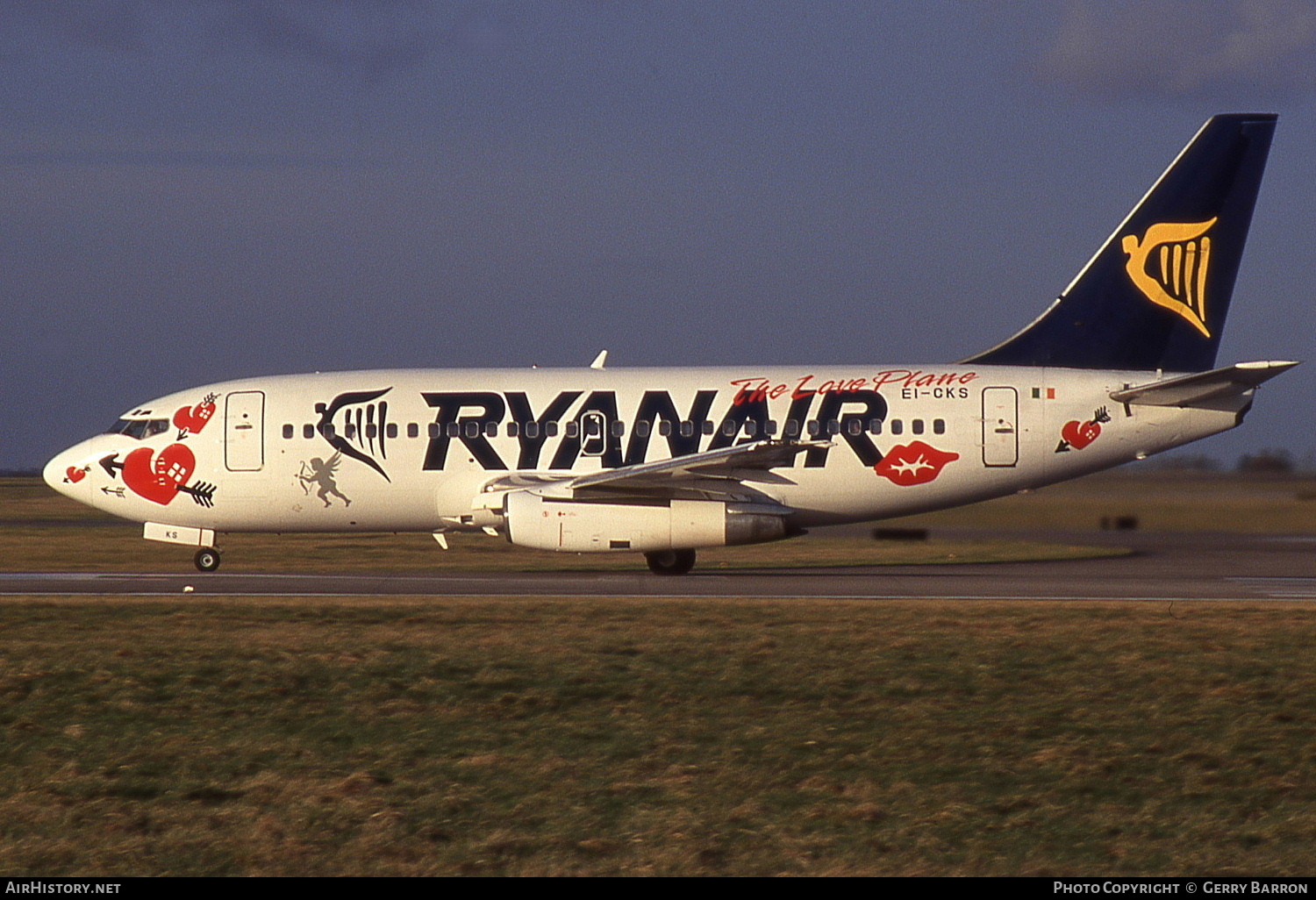 Aircraft Photo of EI-CKS | Boeing 737-2T5/Adv | Ryanair | AirHistory.net #798946