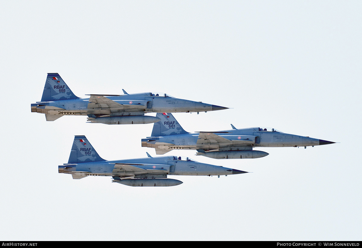 Aircraft Photo of 681 | Northrop F-5E Tiger II | Bahrain - Air Force | AirHistory.net #798947