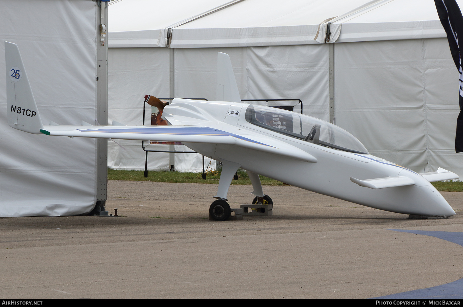 Aircraft Photo of N81CP | Rutan 31 VariEze | AirHistory.net #798948
