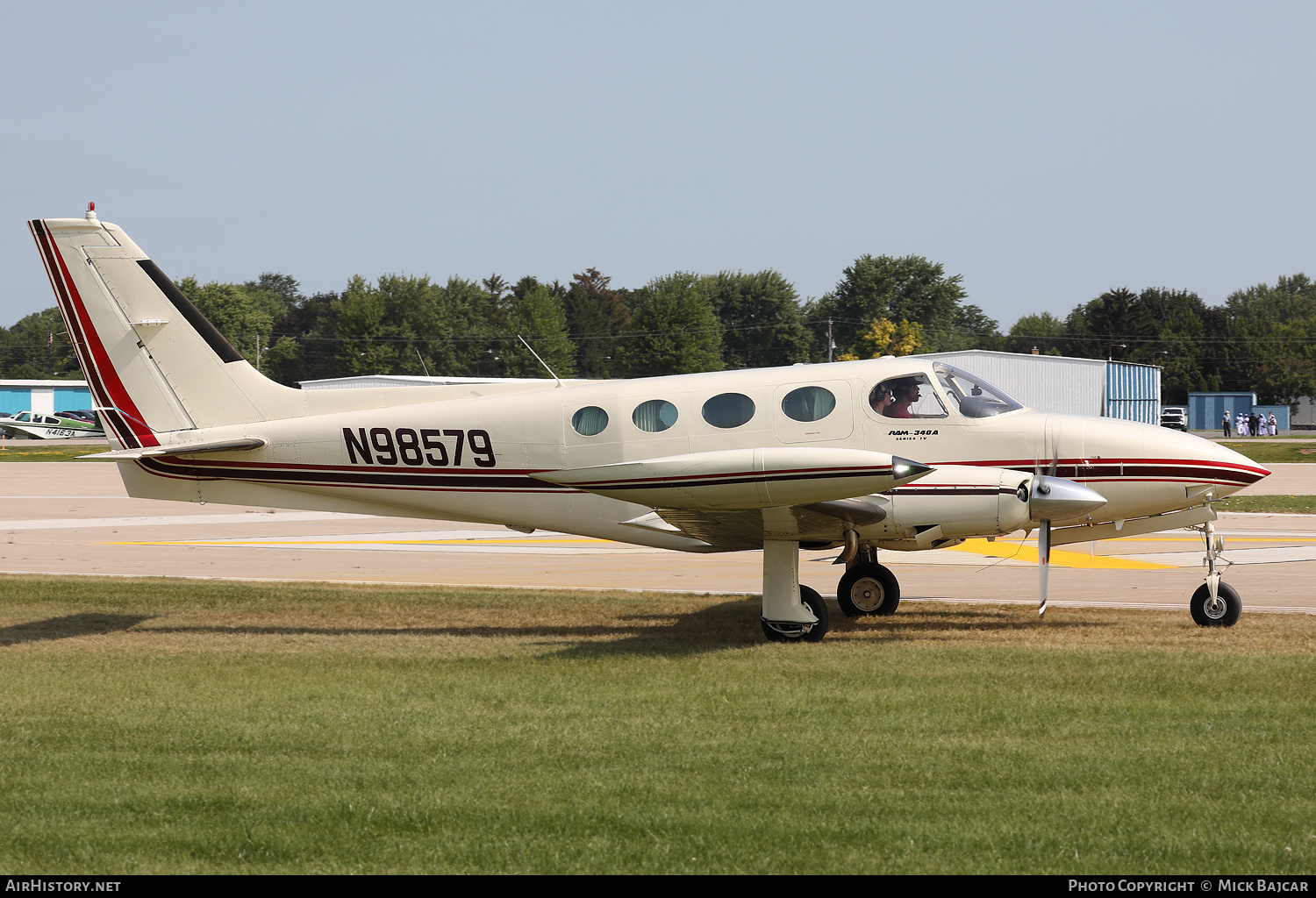 Aircraft Photo of N98579 | Cessna 340A | AirHistory.net #798959