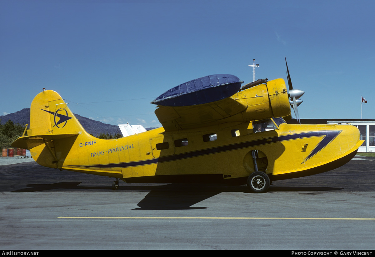 Aircraft Photo of C-FNIF | Grumman G-21A Goose | Trans-Provincial Airlines | AirHistory.net #798968