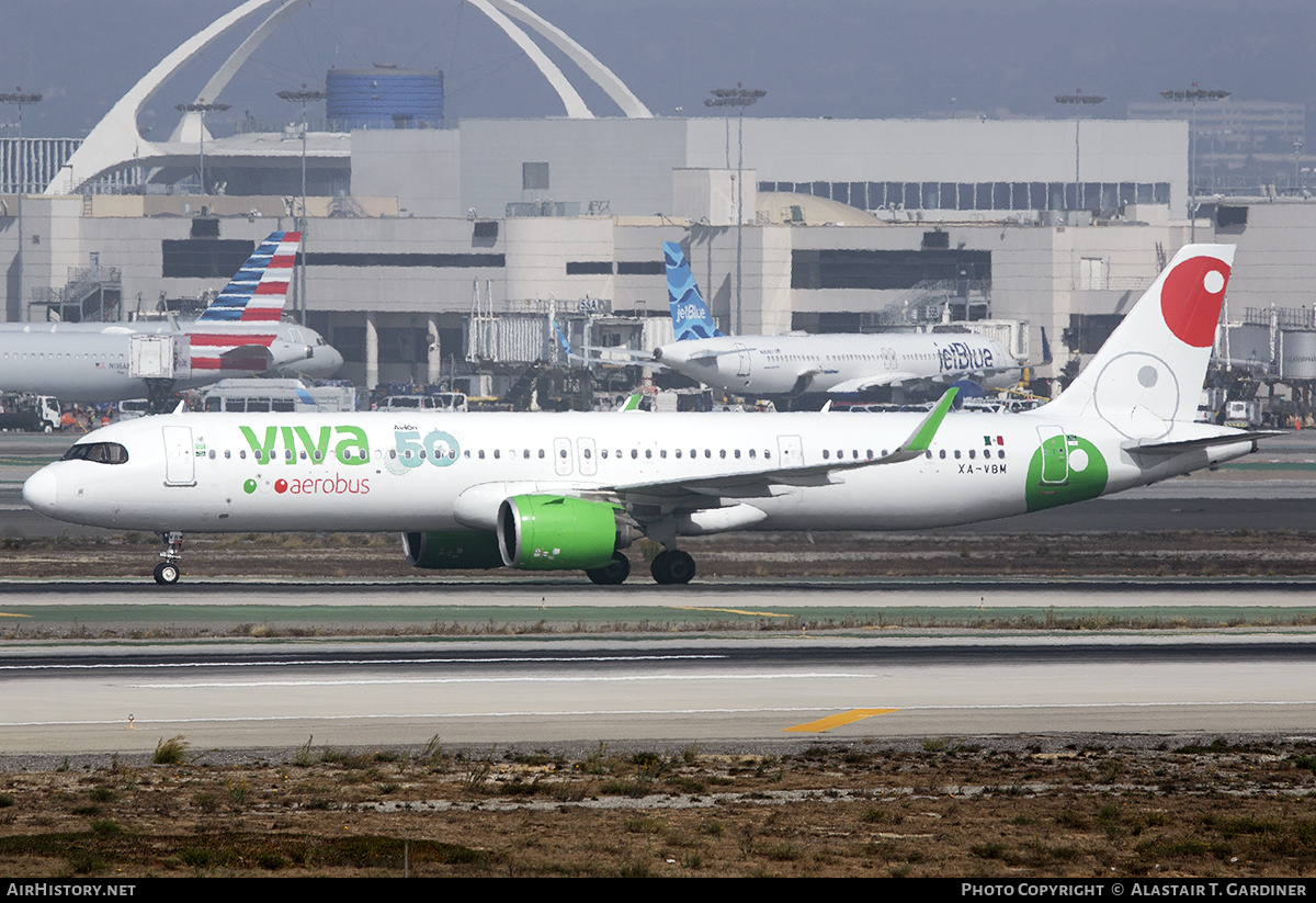 Aircraft Photo of XA-VBM | Airbus A321-271NX | Viva Aerobús | AirHistory.net #798970