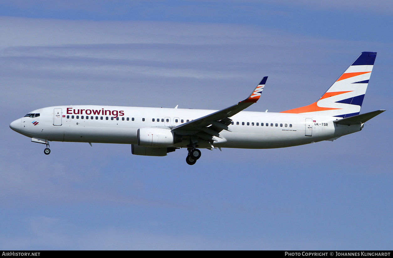 Aircraft Photo of OK-TSR | Boeing 737-82R | Eurowings | AirHistory.net #798980