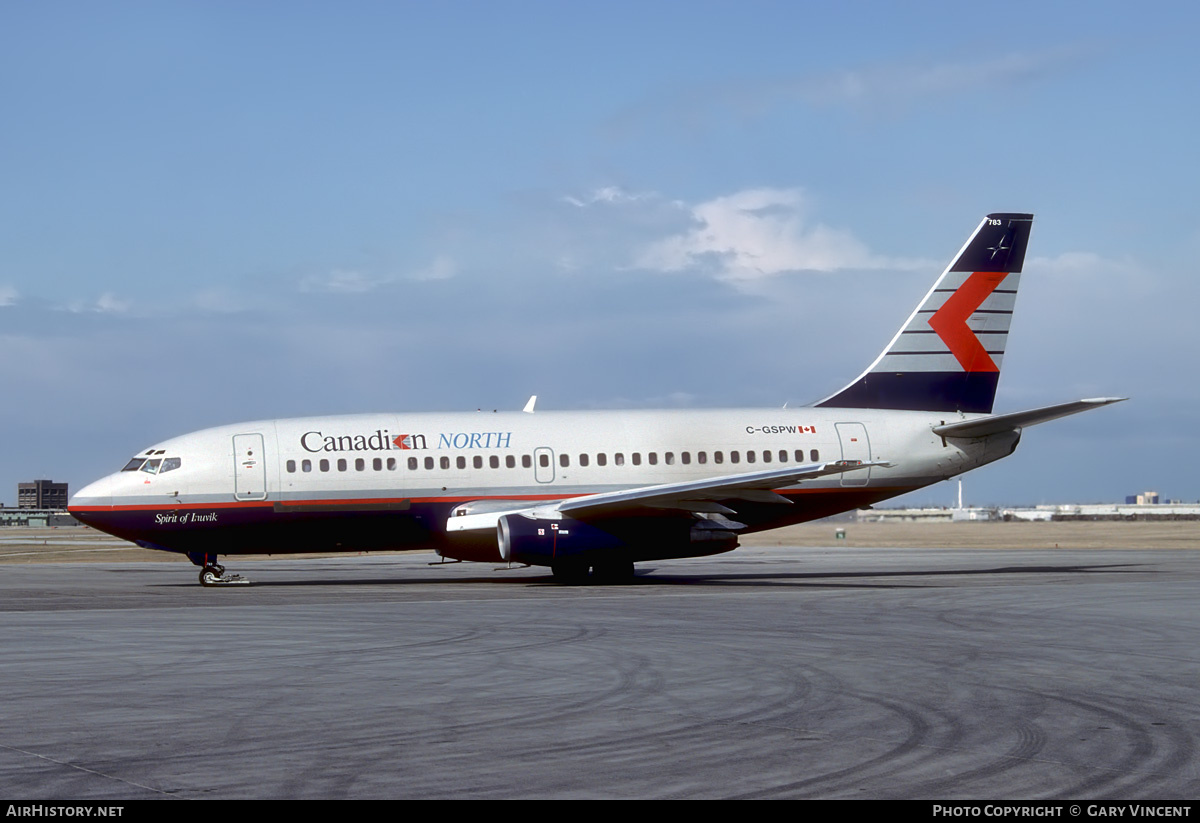 Aircraft Photo of C-GSPW | Boeing 737-275C/Adv | Canadian North | AirHistory.net #798994