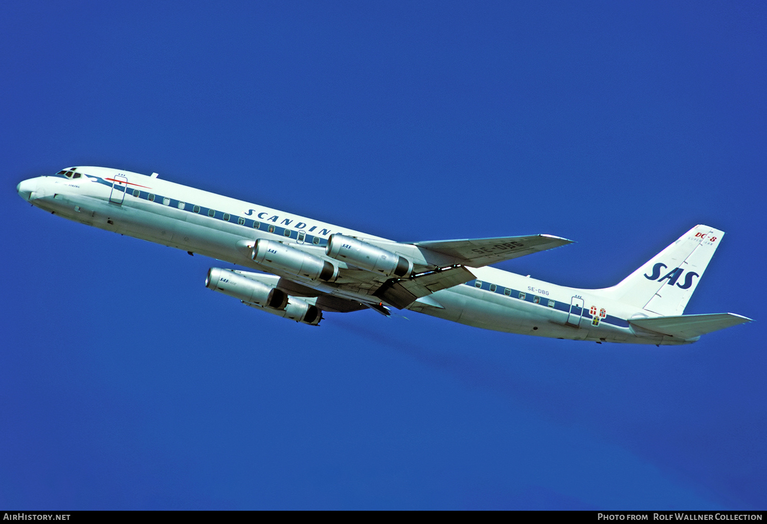 Aircraft Photo of SE-DBG | McDonnell Douglas DC-8-62 | Scandinavian Airlines - SAS | AirHistory.net #799024