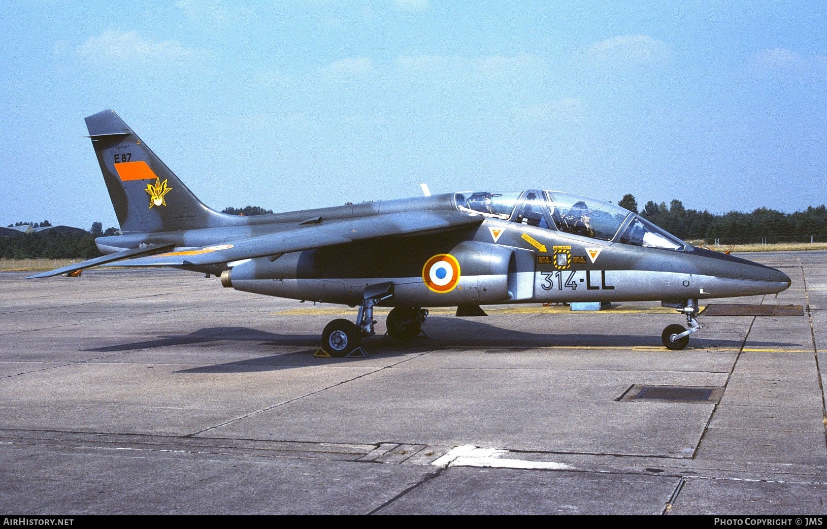 Aircraft Photo of E87 | Dassault-Dornier Alpha Jet E | France - Air Force | AirHistory.net #799026