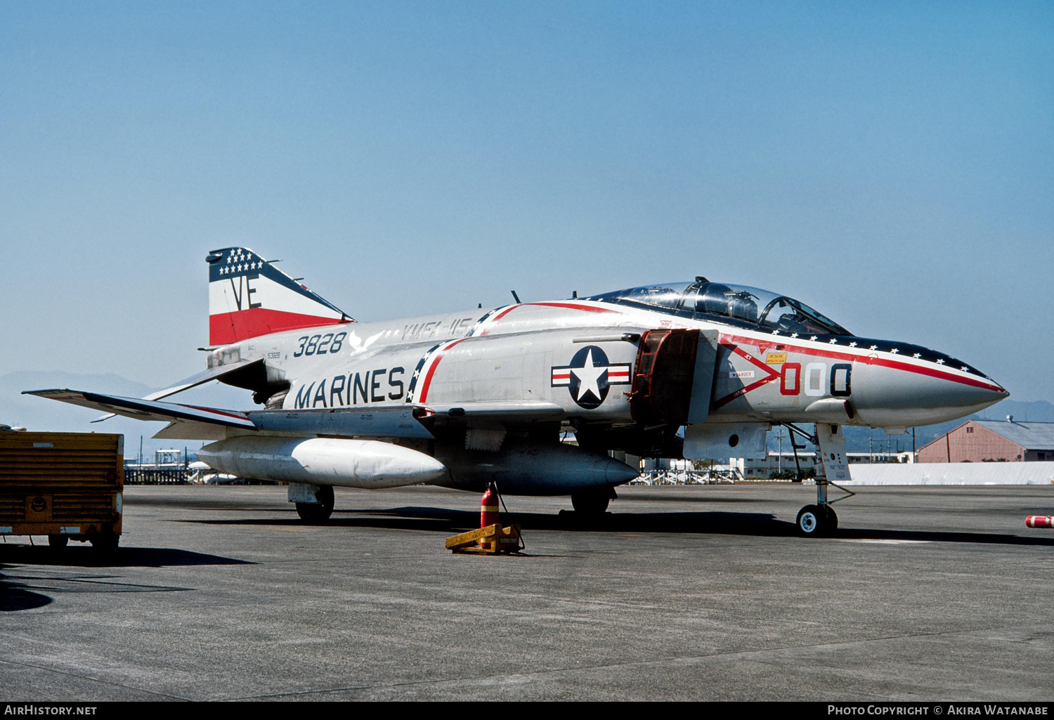Aircraft Photo of 153828 / 3828 | McDonnell Douglas F-4J Phantom II | USA - Marines | AirHistory.net #799038