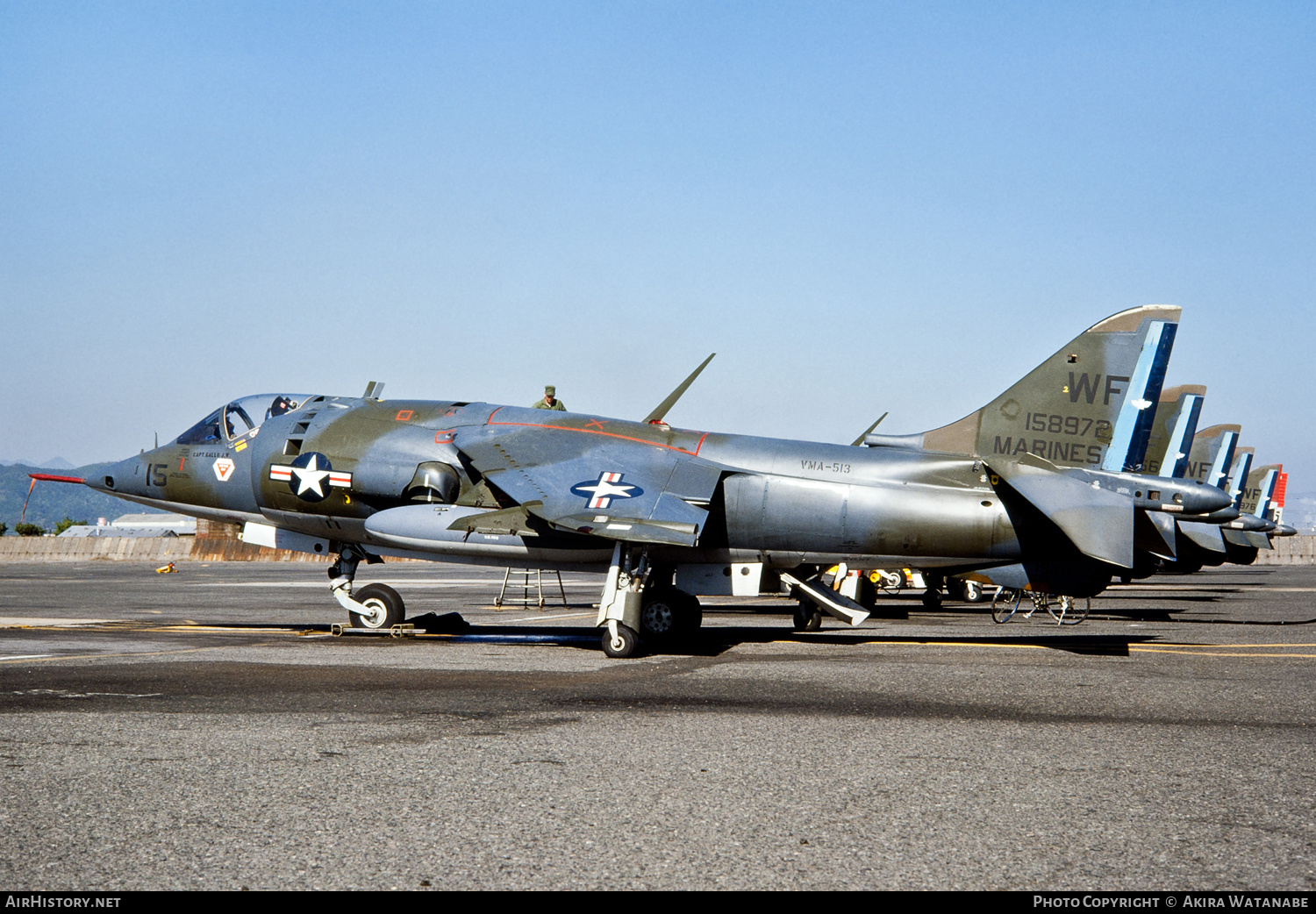 Aircraft Photo of 158972 | Hawker Siddeley AV-8A Harrier | USA - Marines | AirHistory.net #799041