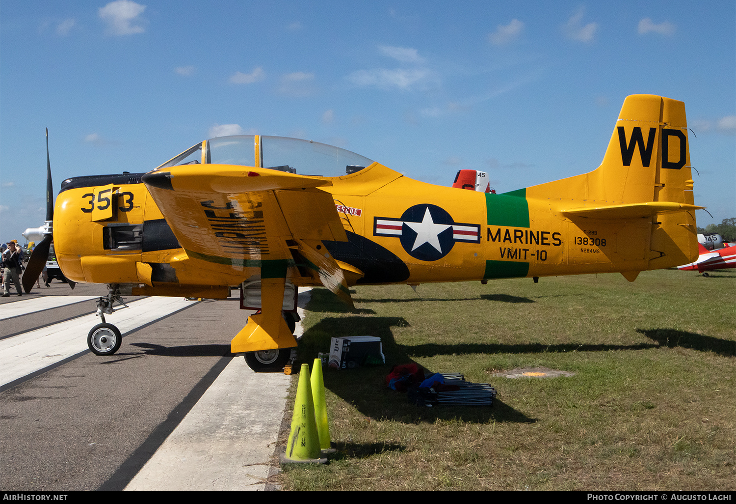Aircraft Photo of N284MS / 138308 | North American T-28B Trojan | USA - Marines | AirHistory.net #799055