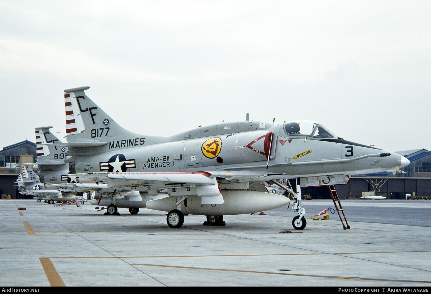 Aircraft Photo of 158177 / 8177 | McDonnell Douglas A-4M Skyhawk II | USA - Marines | AirHistory.net #799064