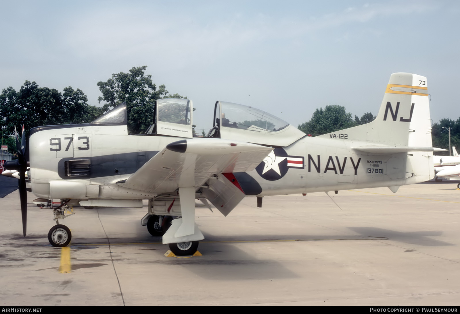 Aircraft Photo of N57973 / NX57973 / 137801 | North American T-28B Trojan | USA - Navy | AirHistory.net #799087