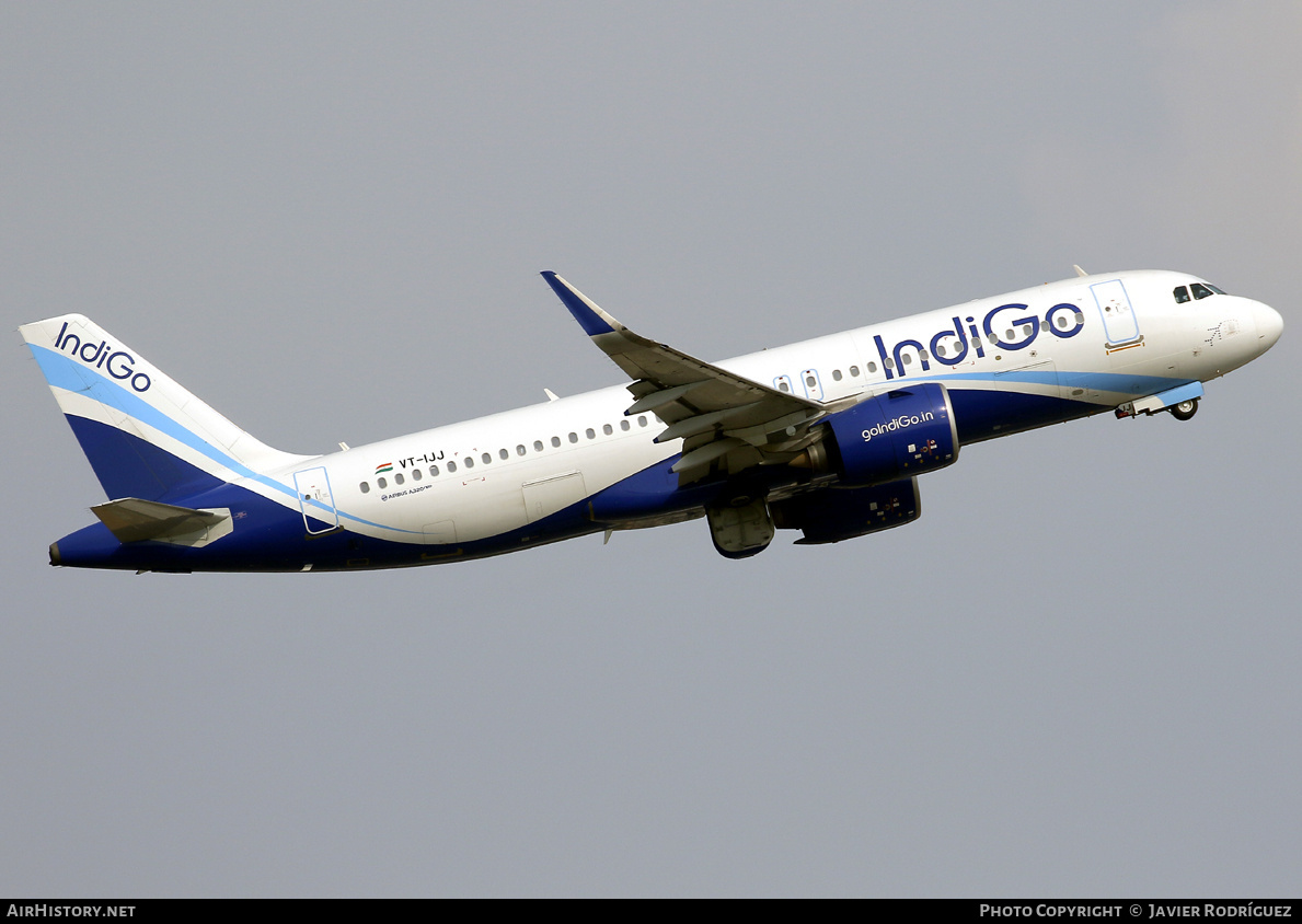 Aircraft Photo of VT-IJJ | Airbus A320-271N | IndiGo | AirHistory.net #799113