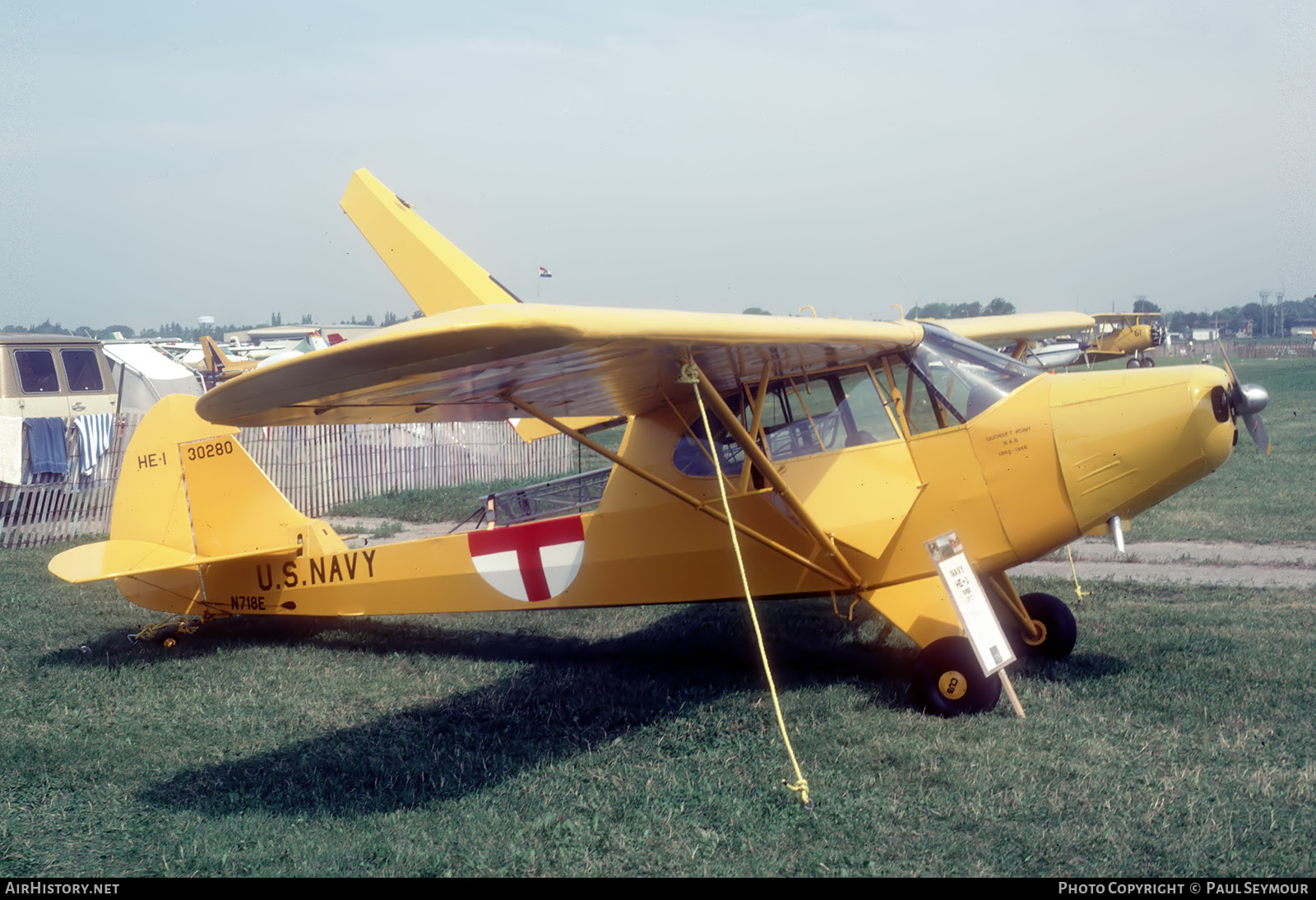 Aircraft Photo of N718E / 30280 | Piper AE-1 Cub Cruiser (J-5C) | USA - Navy | AirHistory.net #799141
