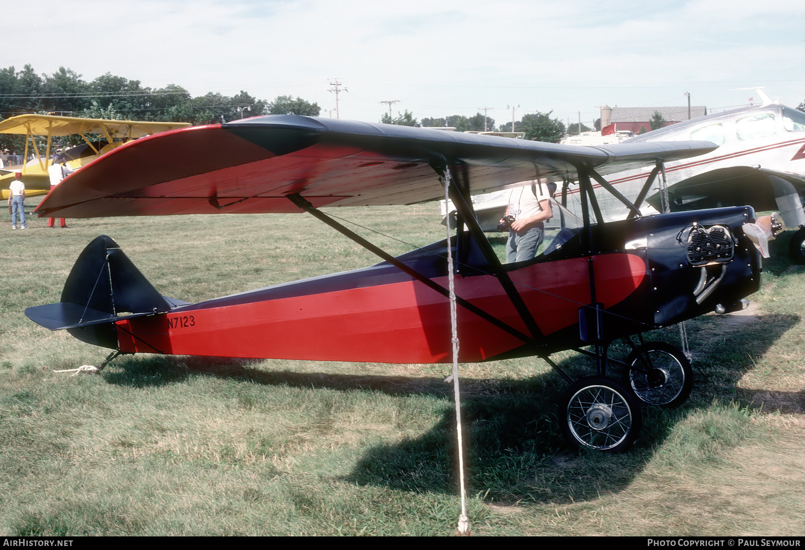 Aircraft Photo of N7123 | Heath Parasol | AirHistory.net #799142