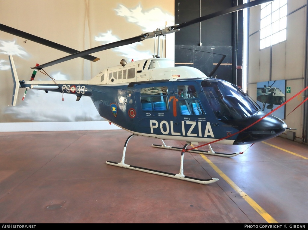 Aircraft Photo of MM80739 | Agusta AB-206A-1 JetRanger | Italy - Polizia | AirHistory.net #799150